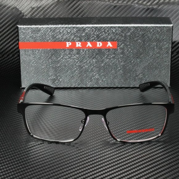 Prada Men's Black Eyeglasses! - Picture 2 of 4